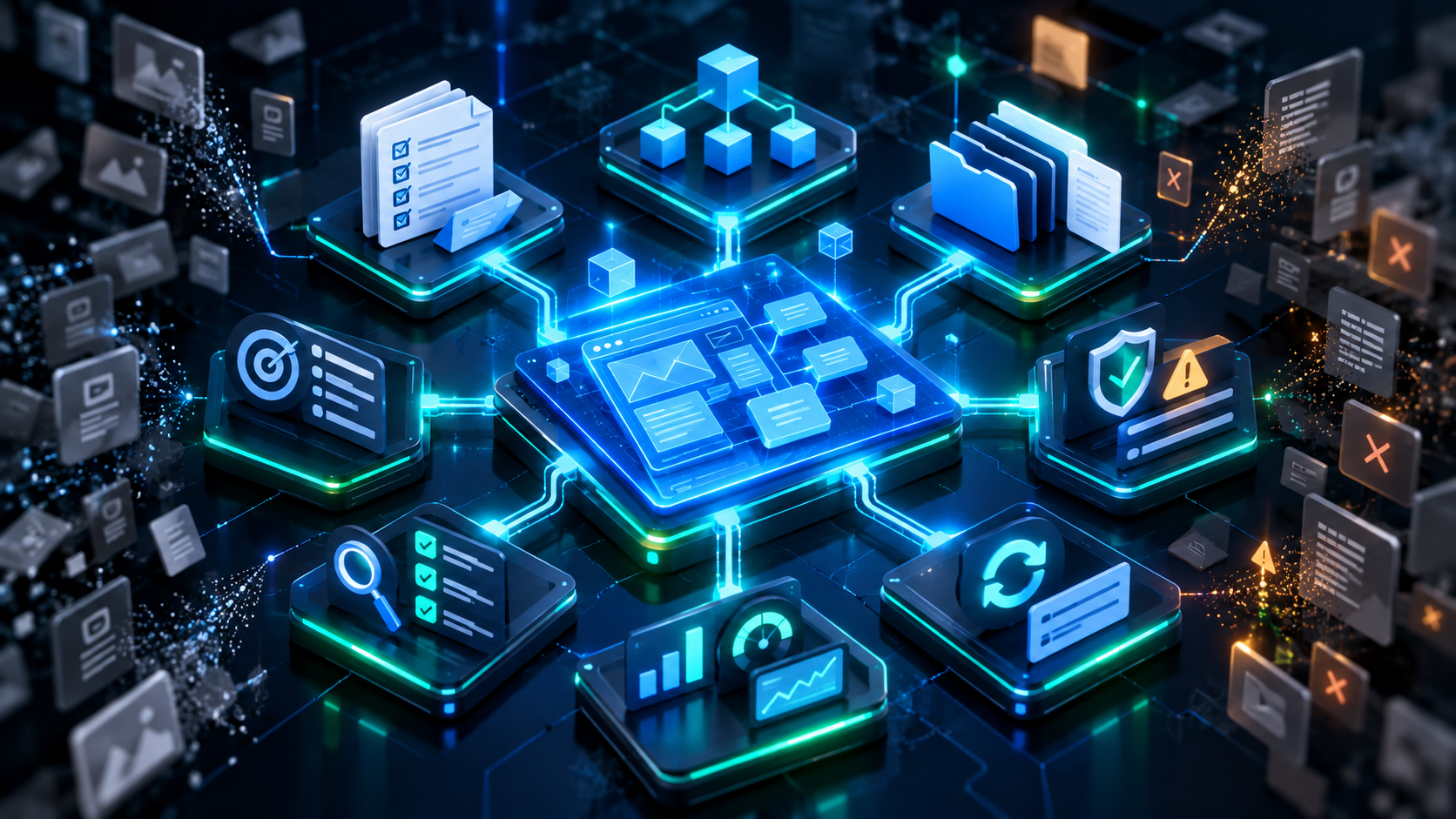 Secure web application deployment with accessibility performance and privacy checks